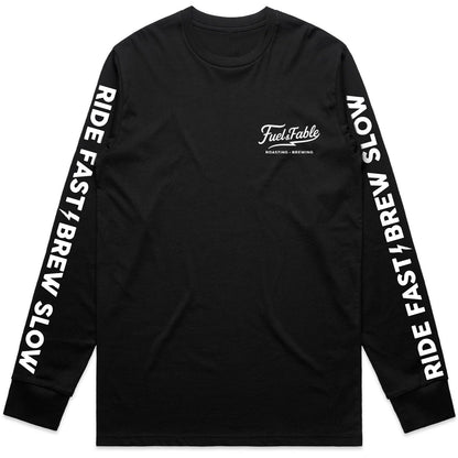 RIDE FAST, BREW SLOW LONGSLEEVE TEE - PRE ORDER